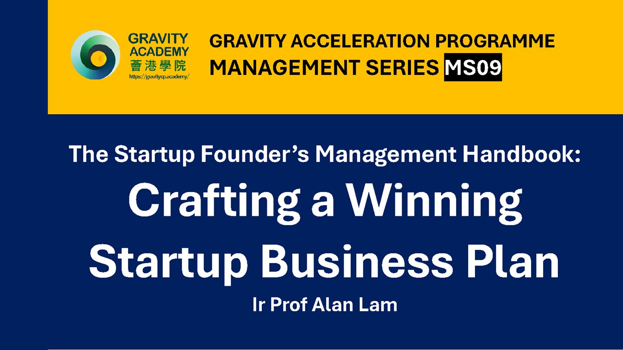 MS09-Crafting a Winning Startup Business Plan