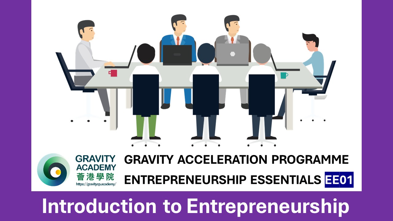 EE01-Introduction to Entrepreneurship